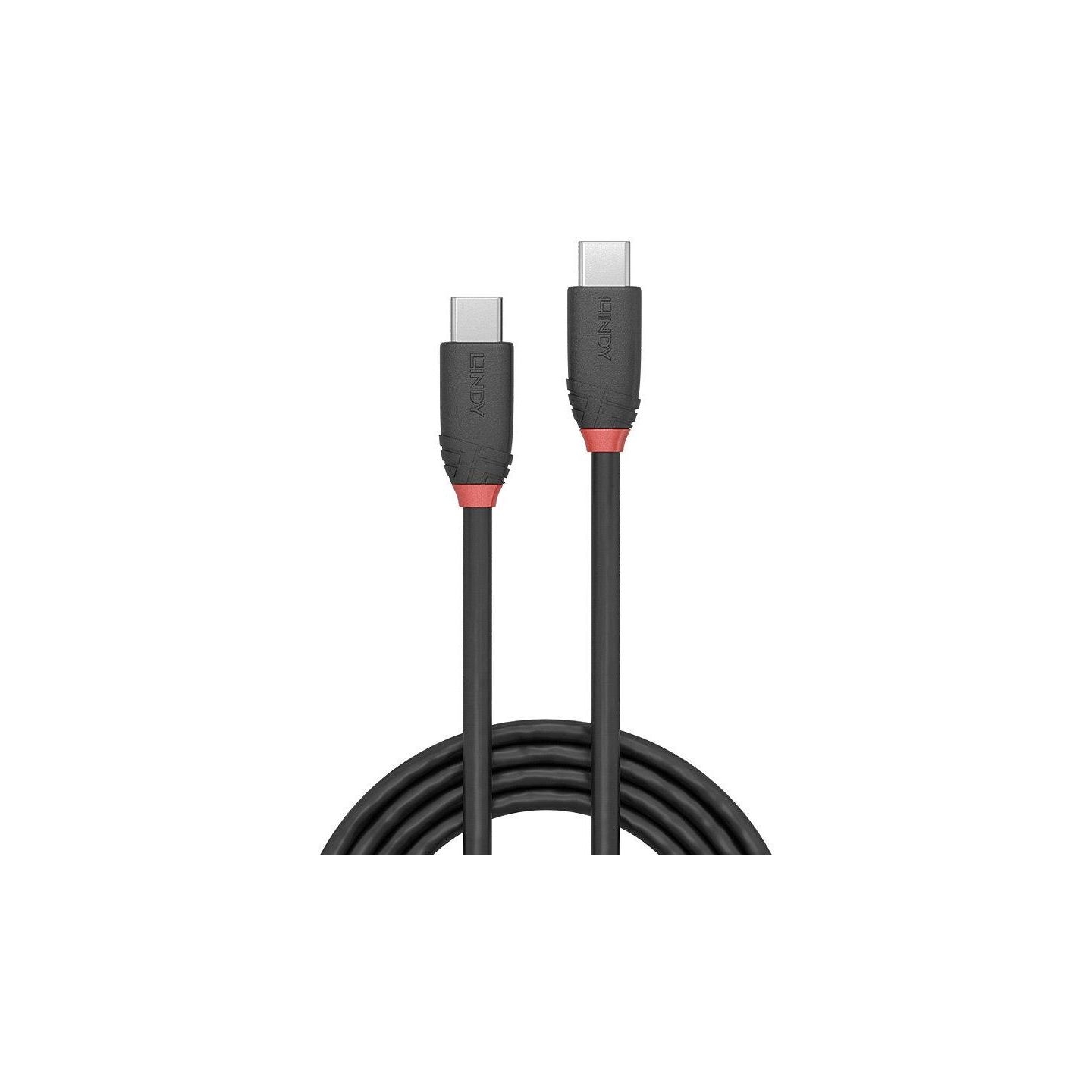 Lindy CABLE USB3.2 C-C 1.5M/BLACK 36907 LINDY