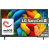 LG TV Set|LG|43 "|4K Ultra HD|3840 x 2160 pixels|Flat|16:9|LED|43NANO80A3B