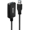 Lindy CABLE USB3 EXTENSION 5M/43155 LINDY