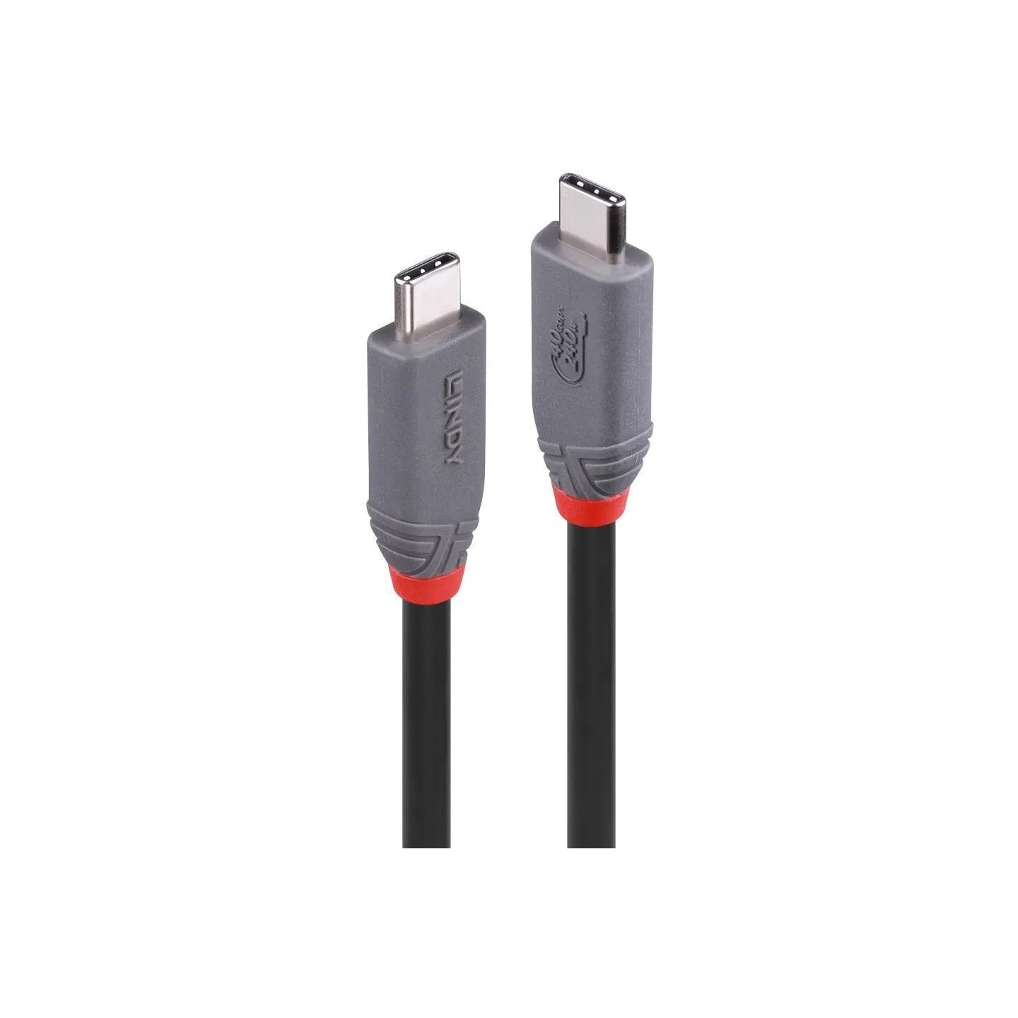 Lindy CABLE USB4 240W TYPE C 0.8M/40GBPS ANTHRA LINE 36956 LINDY
