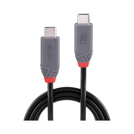 Lindy CABLE USB4 240W TYPE C 0.8M/40GBPS ANTHRA LINE 36956 LINDY