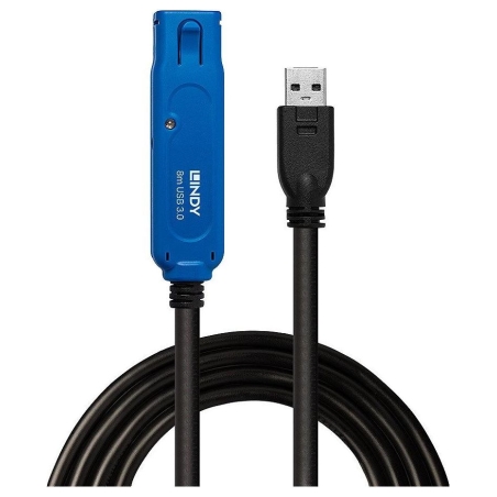 Lindy CABLE USB3 EXTENSION 8M/43158 LINDY