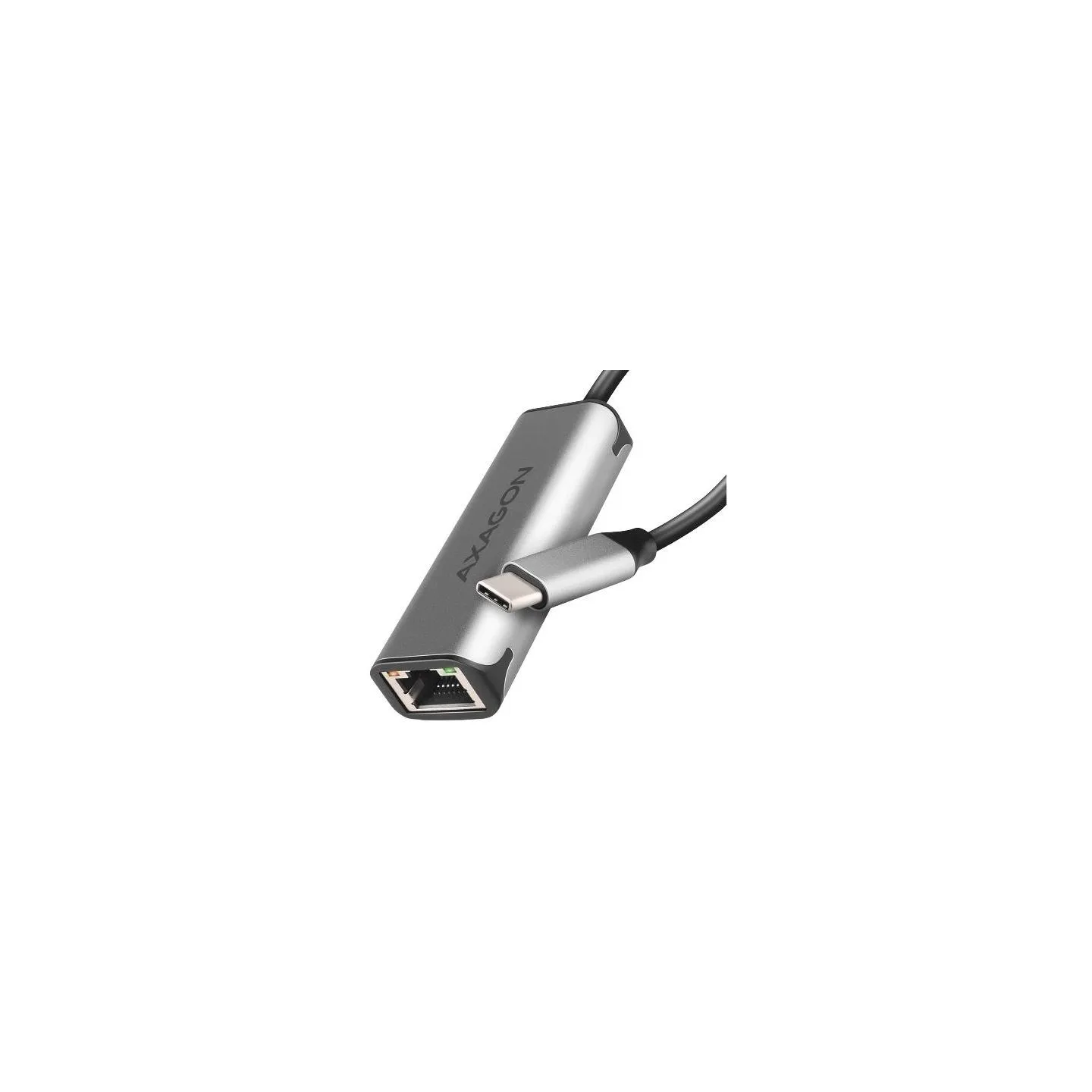 Axagon ADE-25RC SUPERSPEED USB-C 2.5 GIGABIT ETHERNETCompact aluminum USB-C 3.2 Gen 1 2.5 Gigabit Ethernet 10/100/1000/2500 Mbit