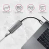 Axagon ADE-25RC SUPERSPEED USB-C 2.5 GIGABIT ETHERNETCompact aluminum USB-C 3.2 Gen 1 2.5 Gigabit Ethernet 10/100/1000/2500 Mbit