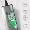 Axagon ADE-25RC SUPERSPEED USB-C 2.5 GIGABIT ETHERNETCompact aluminum USB-C 3.2 Gen 1 2.5 Gigabit Ethernet 10/100/1000/2500 Mbit