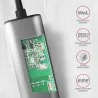 Axagon ADE-25RC SUPERSPEED USB-C 2.5 GIGABIT ETHERNETCompact aluminum USB-C 3.2 Gen 1 2.5 Gigabit Ethernet 10/100/1000/2500 Mbit