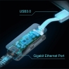 Tp-Link | UE300 USB 3.0 to Gigabit Ethernet Network Adapter | 1 10/100/1000 Mbit/s