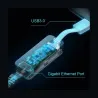 Tp-Link | UE300 USB 3.0 to Gigabit Ethernet Network Adapter | 1 10/100/1000 Mbit/s