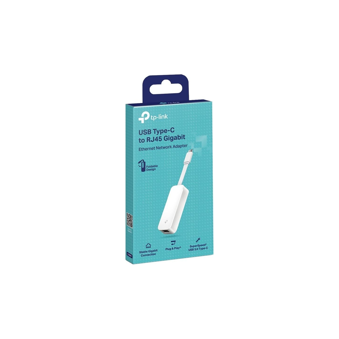 Tp-Link | UE300C | USB Type-C to RJ45 Gigabit Ethernet Network Adapter | 10/100/1000 Mbit/s