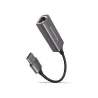 Axagon ADE-TR Type-A USB3.2 Gen 1 - Gigabit Ethernet 10/100/1000 Adapter, metal, titan grey