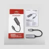 Axagon ADE-TR Type-A USB3.2 Gen 1 - Gigabit Ethernet 10/100/1000 Adapter, metal, titan grey