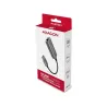 Axagon ADE-TR Type-A USB3.2 Gen 1 - Gigabit Ethernet 10/100/1000 Adapter, metal, titan grey