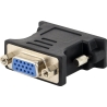 Gembird | Video adapter, DVI to 15 pin D-Sub (DB-15) | A-DVI-VGA-BK