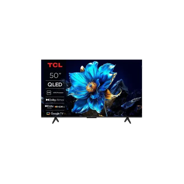 TCL 4K QLED TV | 50T69C | 50 | Smart TV | Google TV | UHD | Black