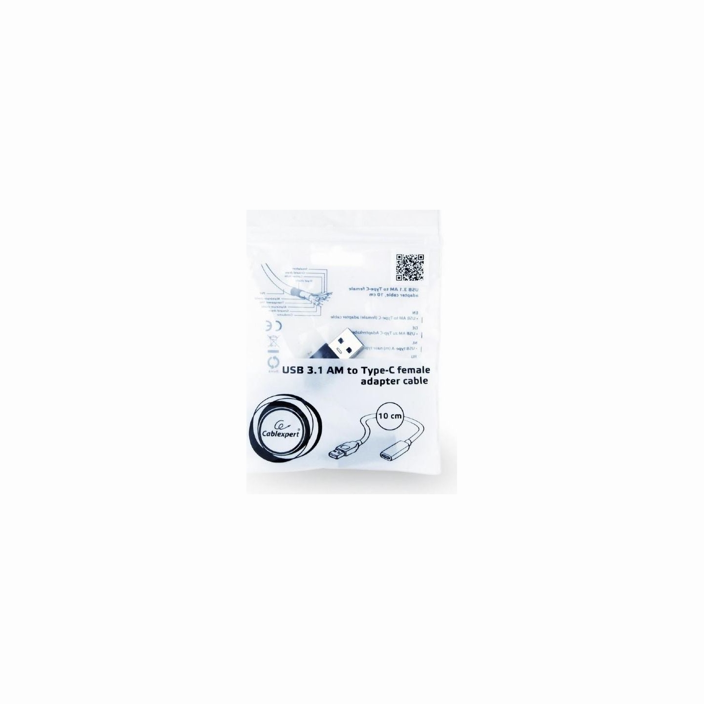 Gembird I/O ADAPTER USB3 TO USB-C/A-USB3-AMCF-01 GEMBIRD
