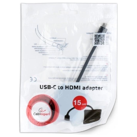Gembird I/O ADAPTER USB-C TO HDMI/A-CM-HDMIF-01 GEMBIRD