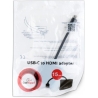 Gembird I/O ADAPTER USB-C TO HDMI/A-CM-HDMIF-01 GEMBIRD