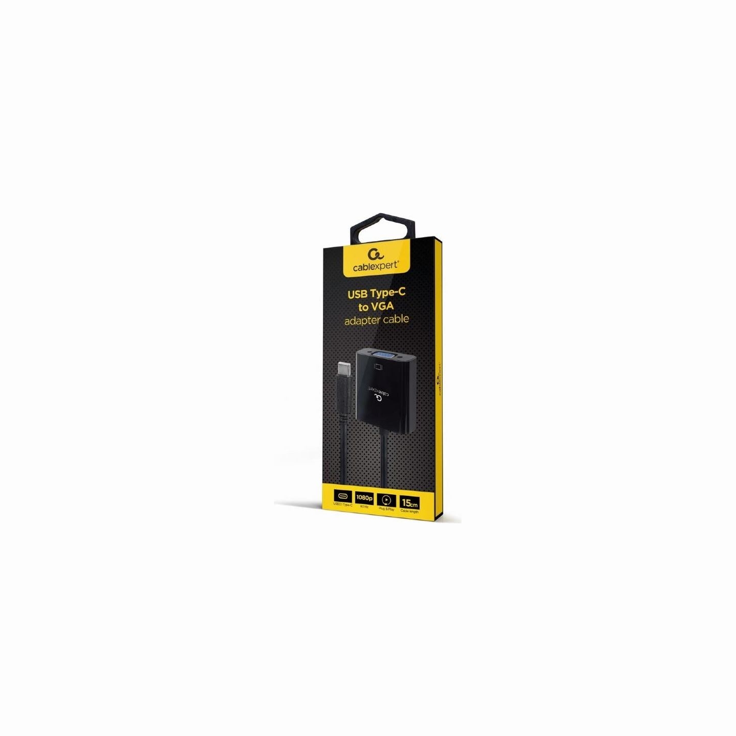 Gembird I/O ADAPTER USB-C TO VGA/A-CM-VGAF-01 GEMBIRD