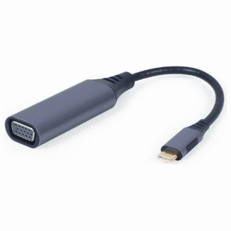 Gembird I/O ADAPTER USB-C TO VGA/GREY A-USB3C-VGA-01 GEMBIRD