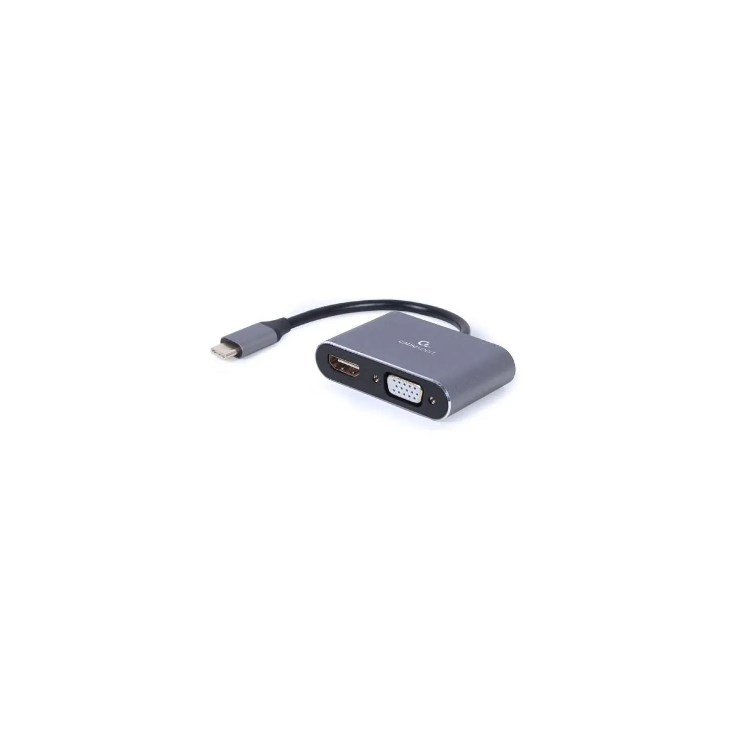 Gembird I/O ADAPTER USB-C TO HDMI/VGA/A-USB3C-HDMIVGA-01 GEMBIRD