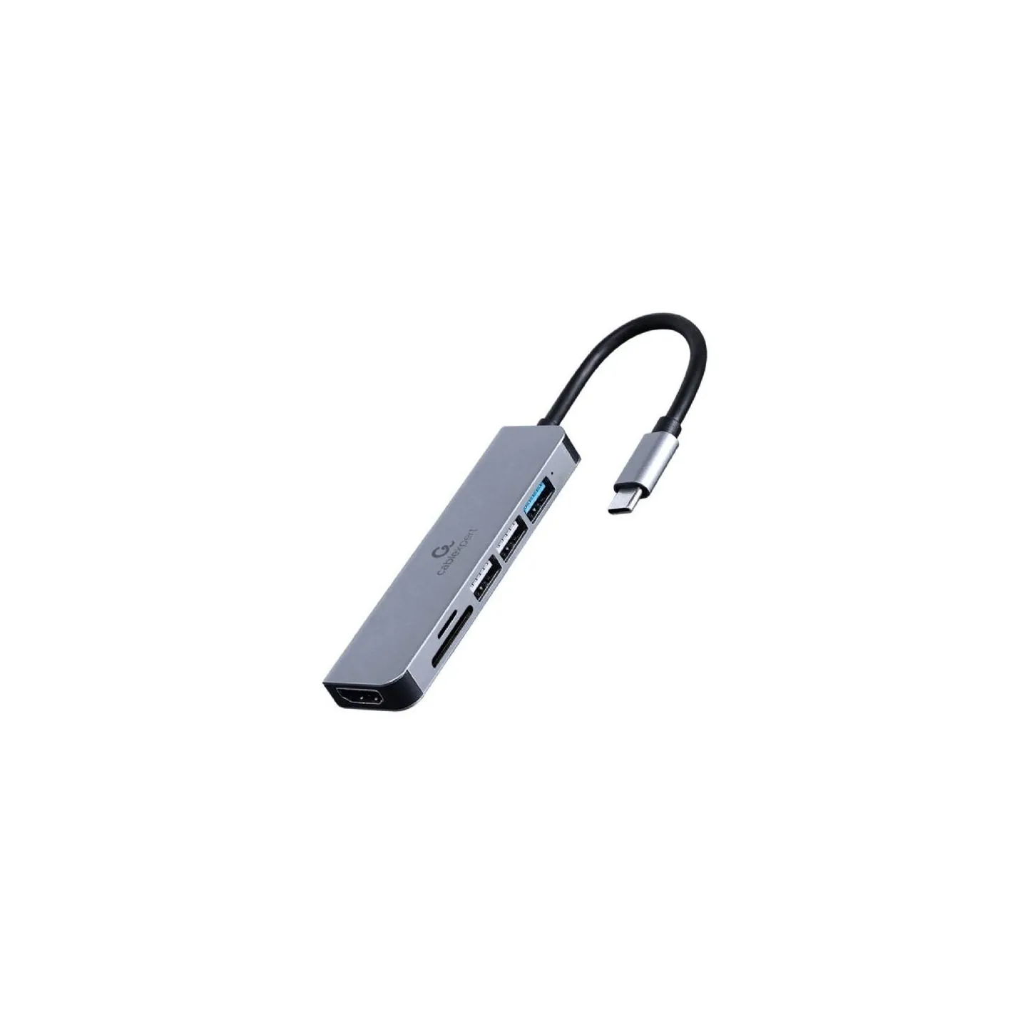 Gembird I/O ADAPTER USB-C TO HDMI/USB3/6IN1 A-CM-COMBO6-02 GEMBIRD