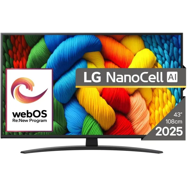 LG 43NANO81A3A | 43 | Smart TV | webOS 25 | UHD