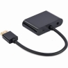 Gembird I/O ADAPTER HDMI TO HDMI/VGA/A-HDMIM-HDMIFVGAF-01 GEMBIRD