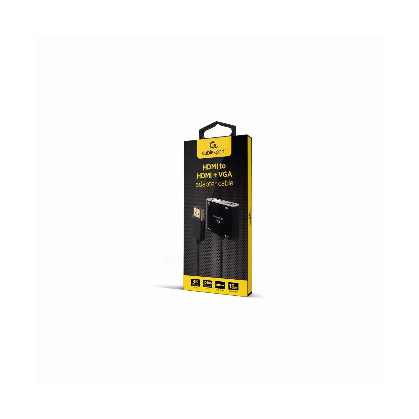 Gembird I/O ADAPTER HDMI TO HDMI/VGA/A-HDMIM-HDMIFVGAF-01 GEMBIRD