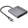 Gembird USB-C to HDMI + DP adapter 4K
