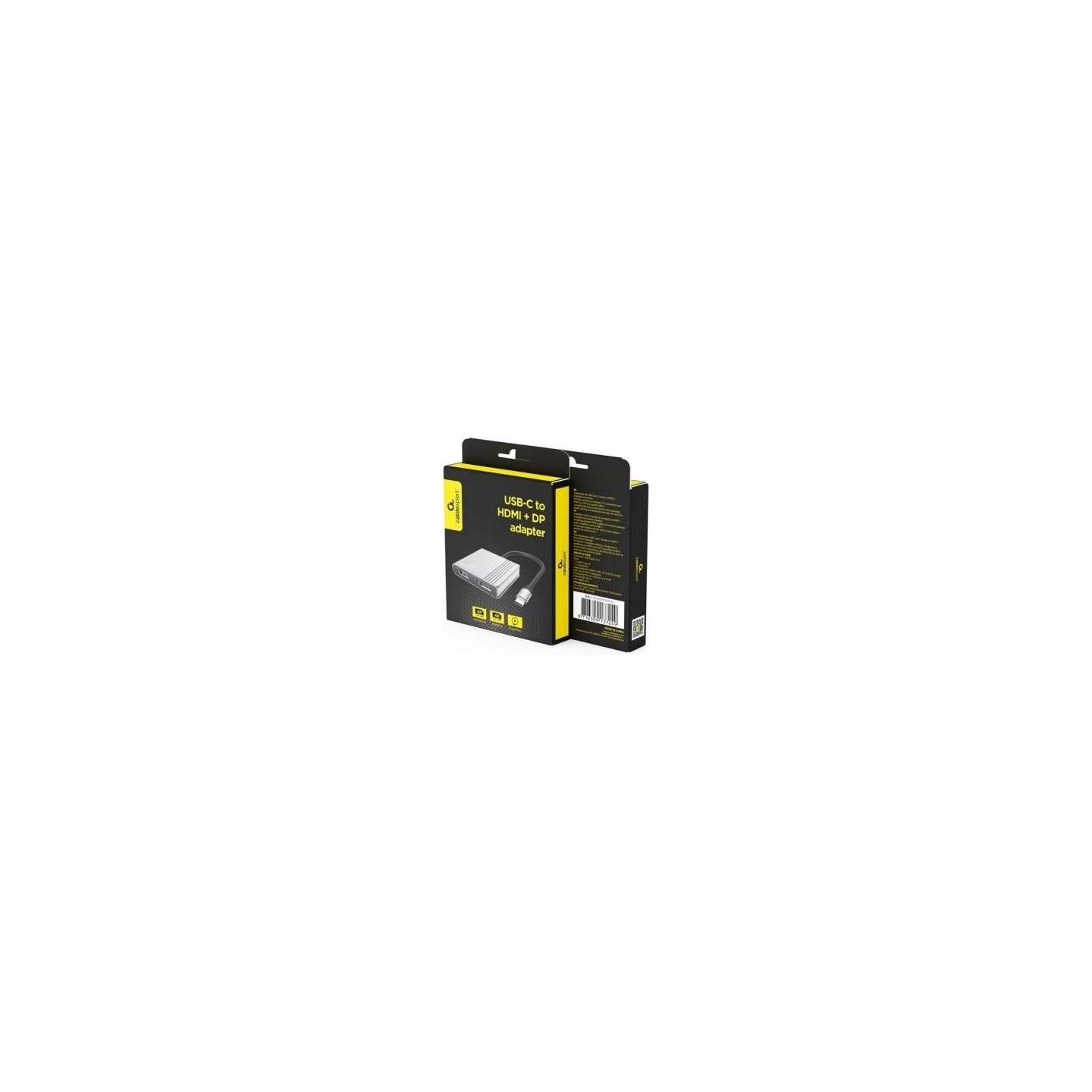 Gembird I/O ADAPTER USB-C TO HDMI/DP/A-CM-HDMIFDPF-01 GEMBIRD