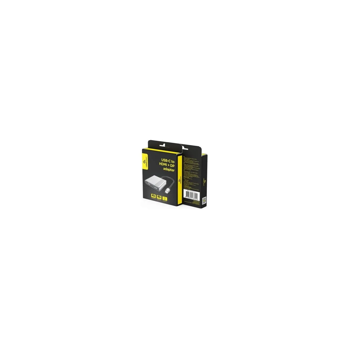 Gembird USB-C to HDMI + DP adapter 4K