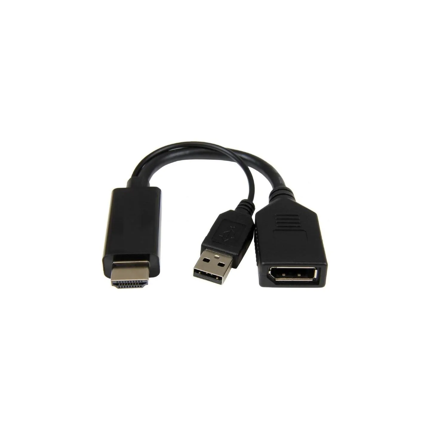 Gembird I/O ADAPTER HDMI TO DP/BLACK A-HDMIM-DPF-01 GEMBIRD