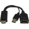 Gembird I/O ADAPTER HDMI TO DP/BLACK A-HDMIM-DPF-01 GEMBIRD