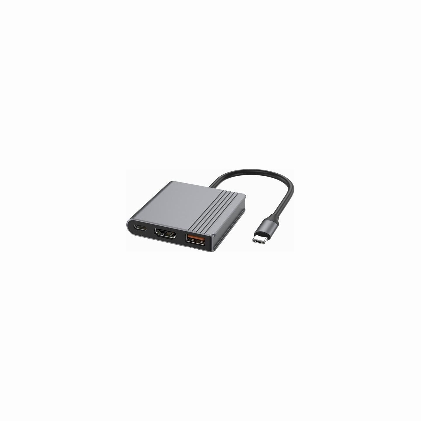 Gembird USB Type-C 3-in-1 multi-port