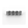 Lindy USB PORT BLOCKER 4PACK/WHITE 40454 LINDY
