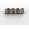 Lindy USB PORT BLOCKER 4PACK/ORANGE 40453 LINDY