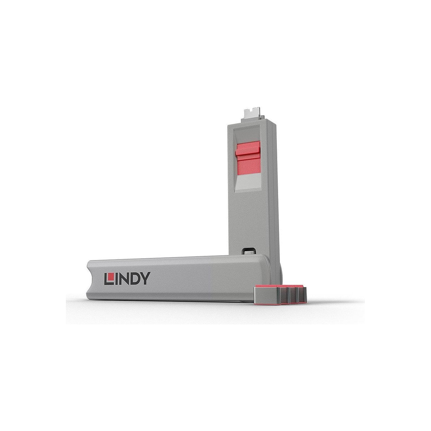 Lindy USB PORT TYPE-C BLOCKER 4PACK/PINK 40425 LINDY
