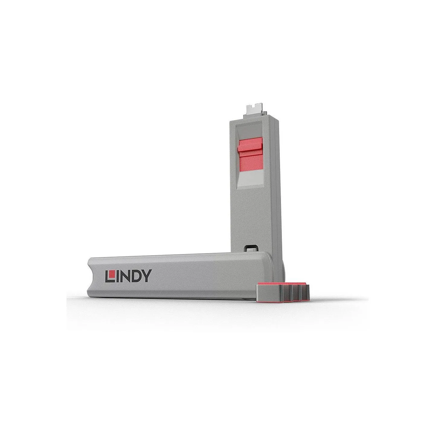 Lindy USB PORT TYPE-C BLOCKER 4PACK/PINK 40425 LINDY