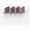 Lindy USB PORT TYPE-C BLOCKER 4PACK/PINK 40425 LINDY