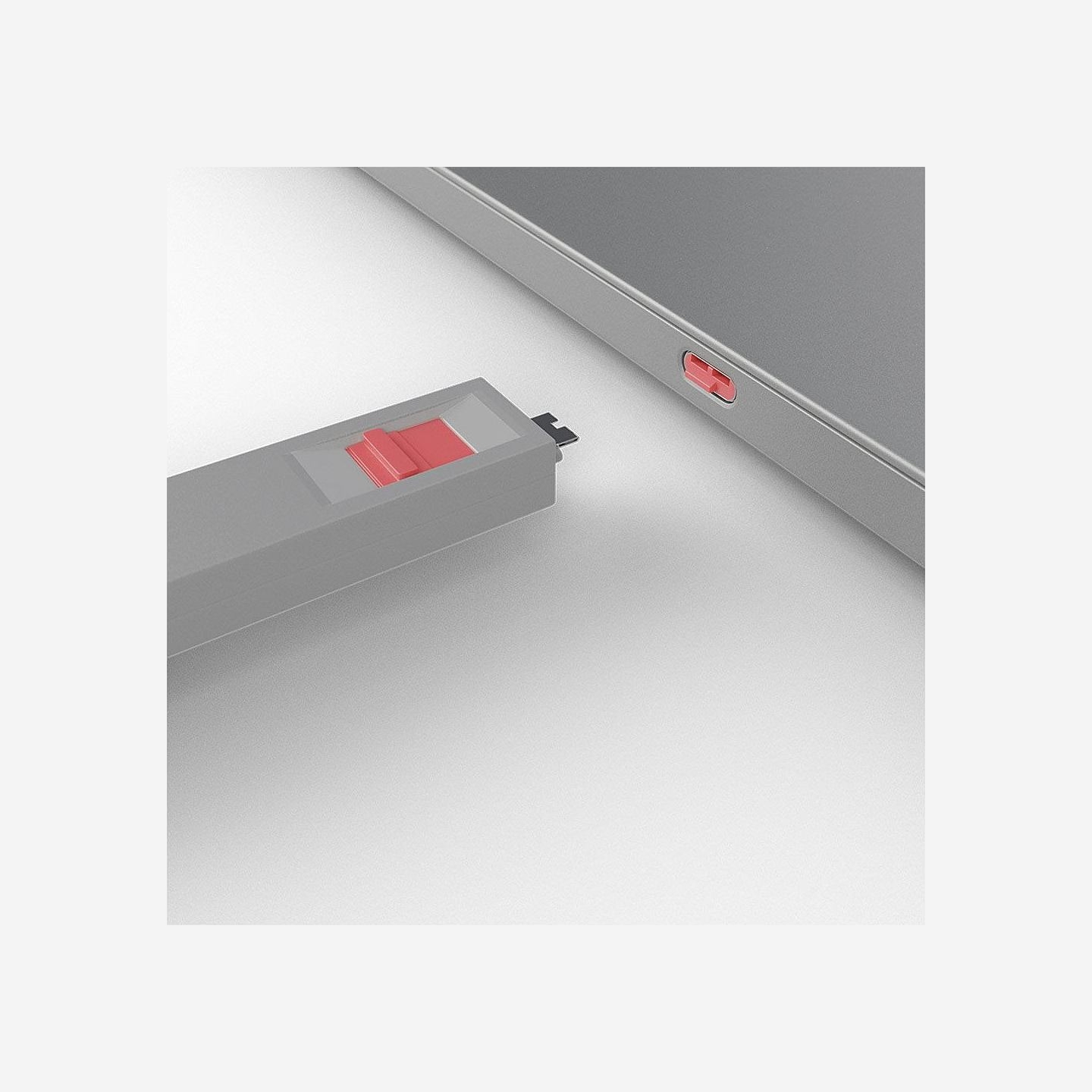 Lindy USB PORT TYPE-C BLOCKER 4PACK/PINK 40425 LINDY