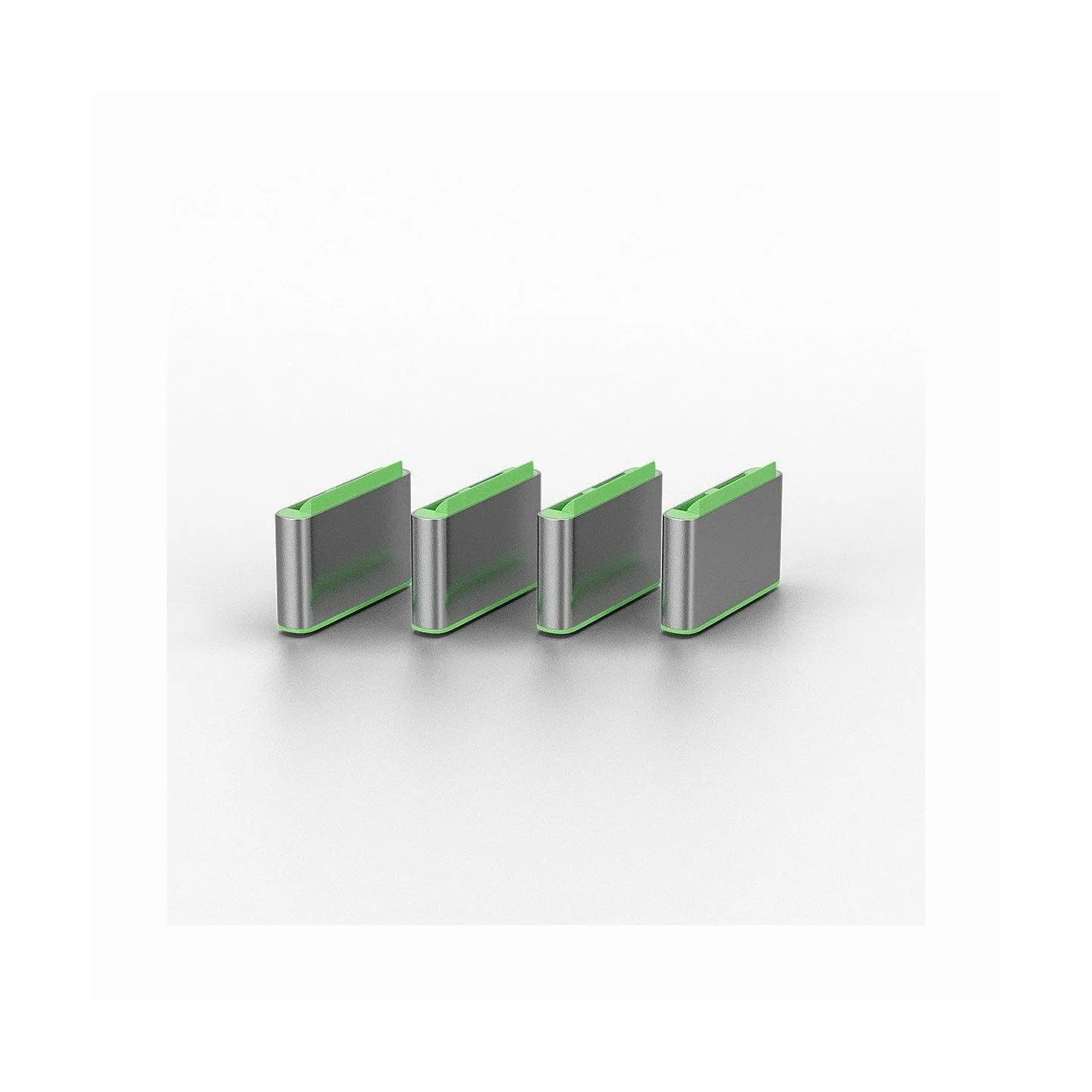 Lindy USB PORT TYPE-C BLOCKER 4PACK/GREEN 40426 LINDY