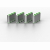 Lindy USB PORT TYPE-C BLOCKER 4PACK/GREEN 40426 LINDY