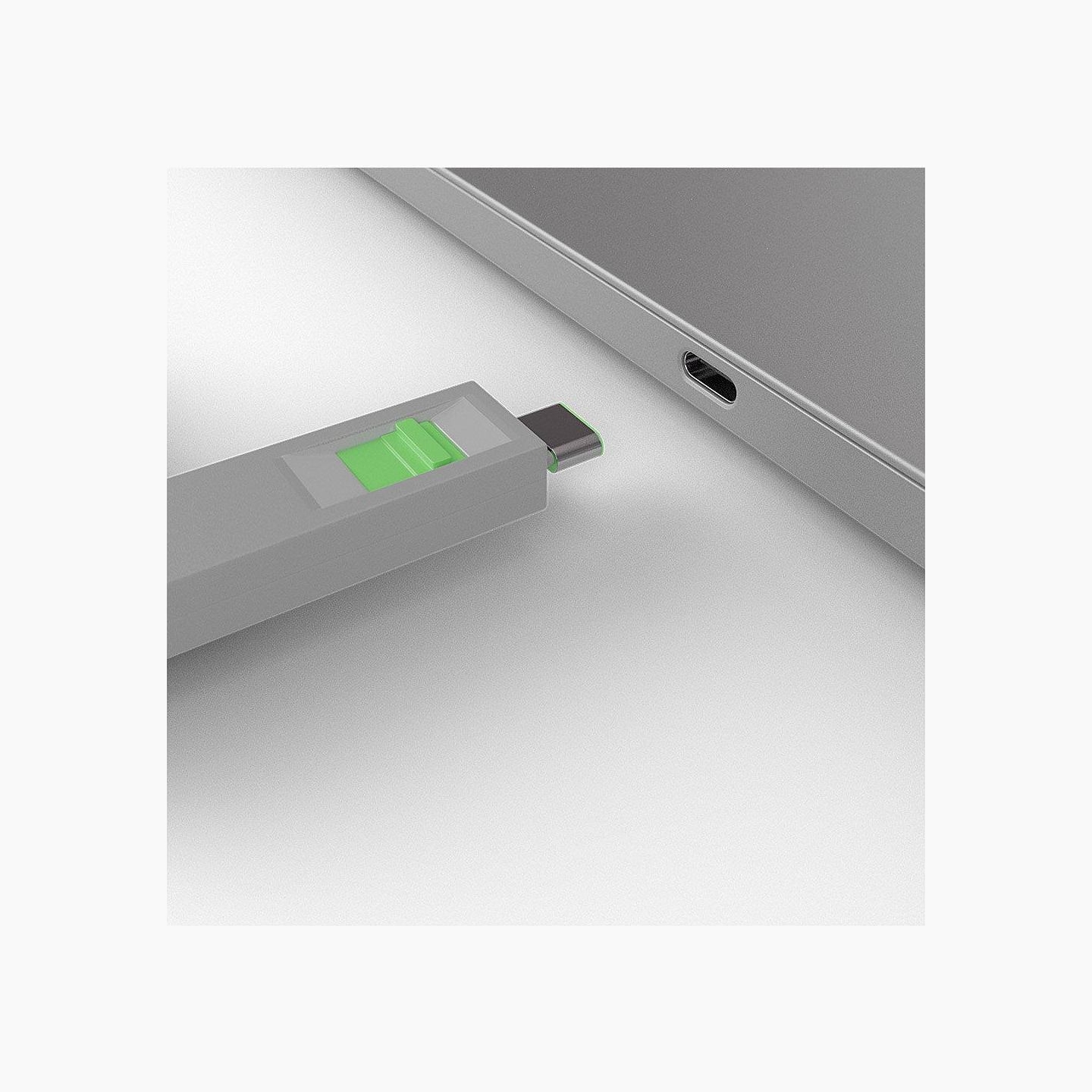 Lindy USB PORT TYPE-C BLOCKER 4PACK/GREEN 40426 LINDY