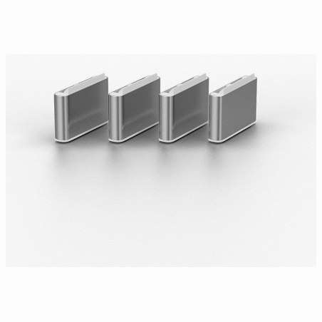 Lindy USB PORT TYPE-C BLOCKER 4PACK/WHITE 40427 LINDY