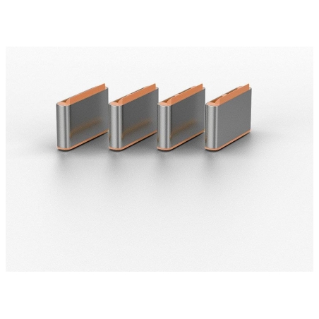 Lindy USB PORT TYPE-C BLOCKER 4PACK/ORANGE 40428 LINDY
