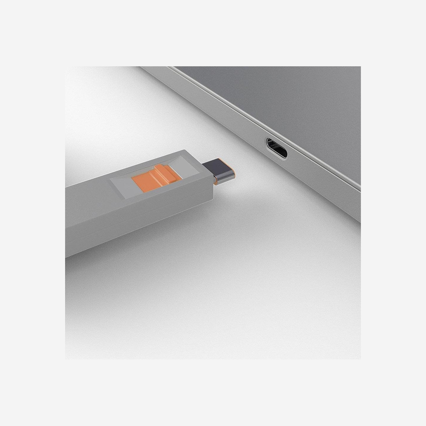 Lindy USB PORT TYPE-C BLOCKER 4PACK/ORANGE 40428 LINDY