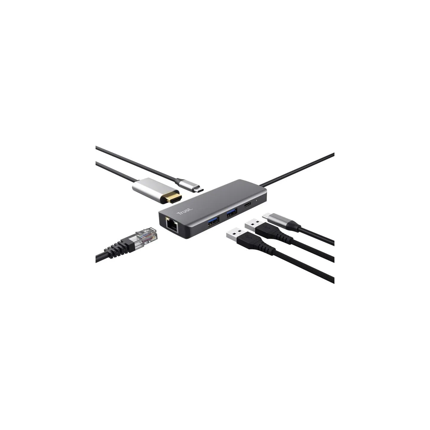 Trust ADAPTER USB-C DALYX 6-IN-1/24968 TRUST