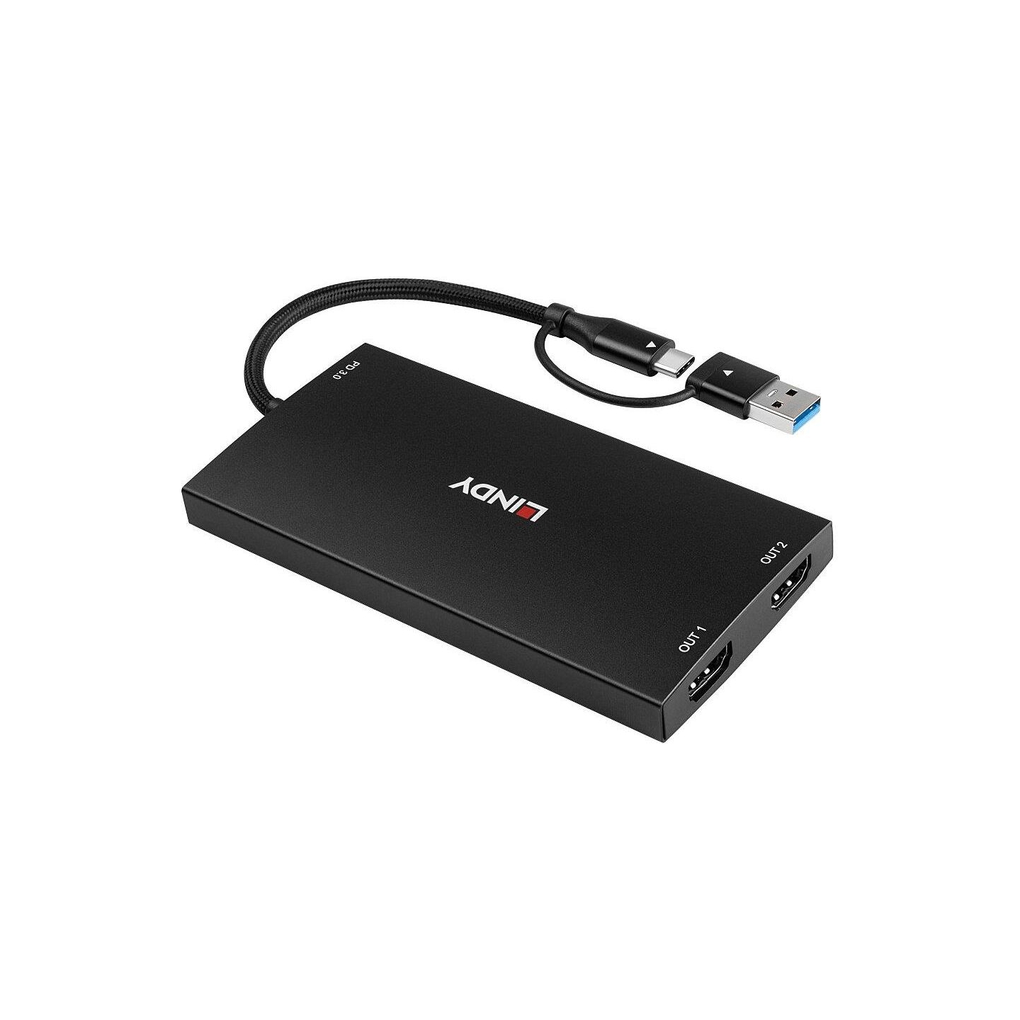 Lindy I/O CONVERTER USB-C/A TO HDMI/43430 LINDY