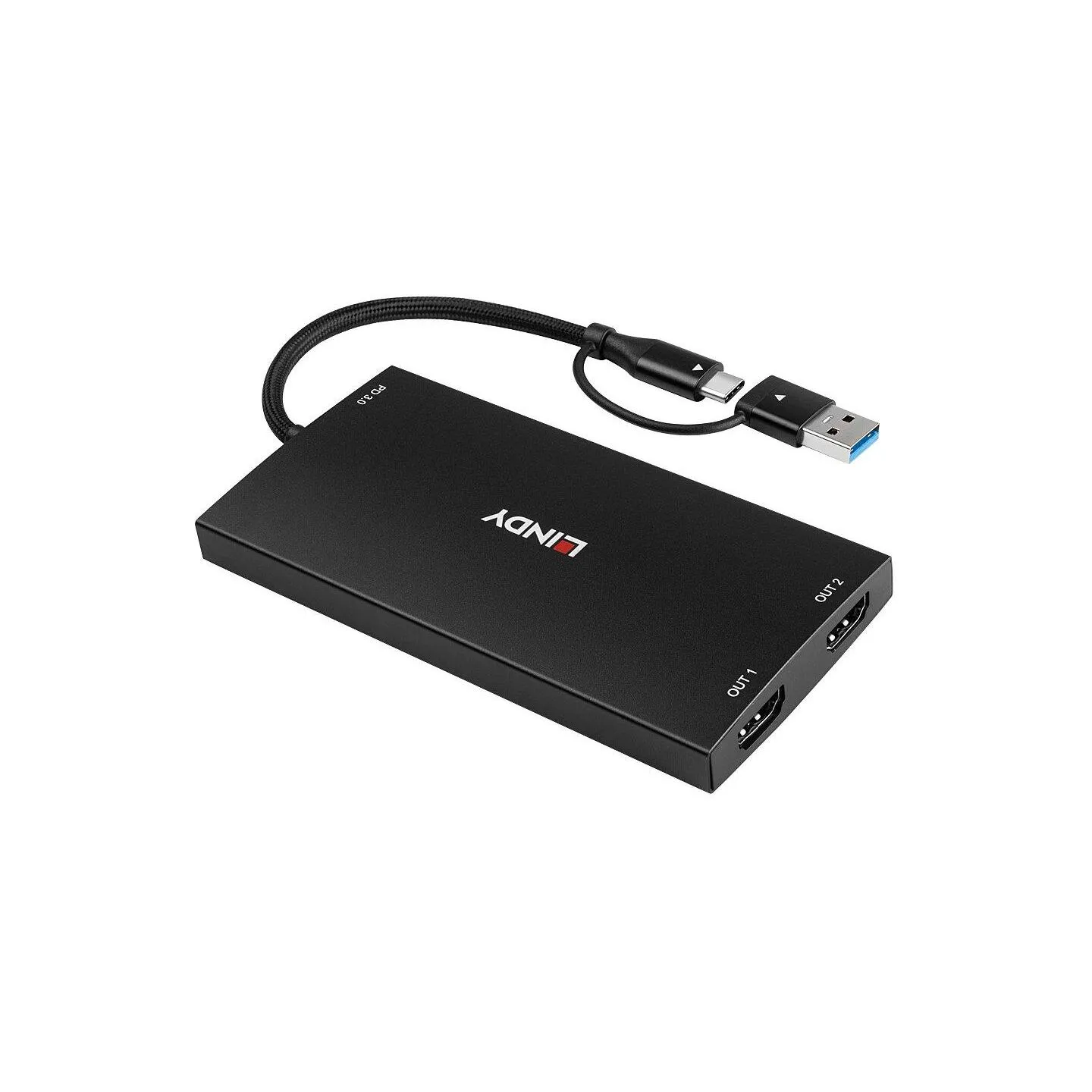 Lindy I/O CONVERTER USB-C/A TO HDMI/43430 LINDY