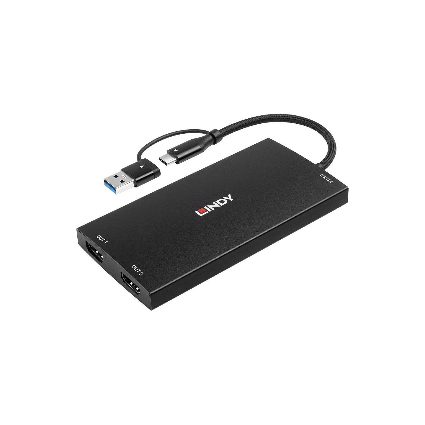 Lindy I/O CONVERTER USB-C/A TO HDMI/43430 LINDY